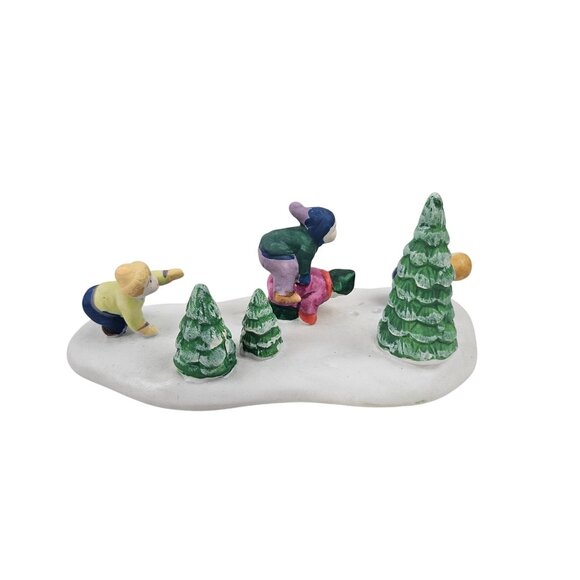 Lemax Figurine Playing Lead Frog Porcelain Christmas Decor Vintage Holiday - Picture 6 of 10